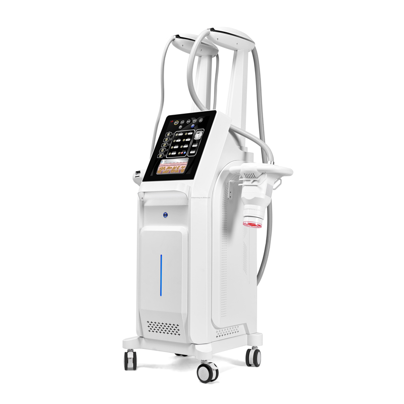 Vacuum RF 180 Mechanical Rotation Led Infrared 6 In 1 Roller Massage Vibrating Cellulite Remove machine face lift massage slimming Improve blood circu