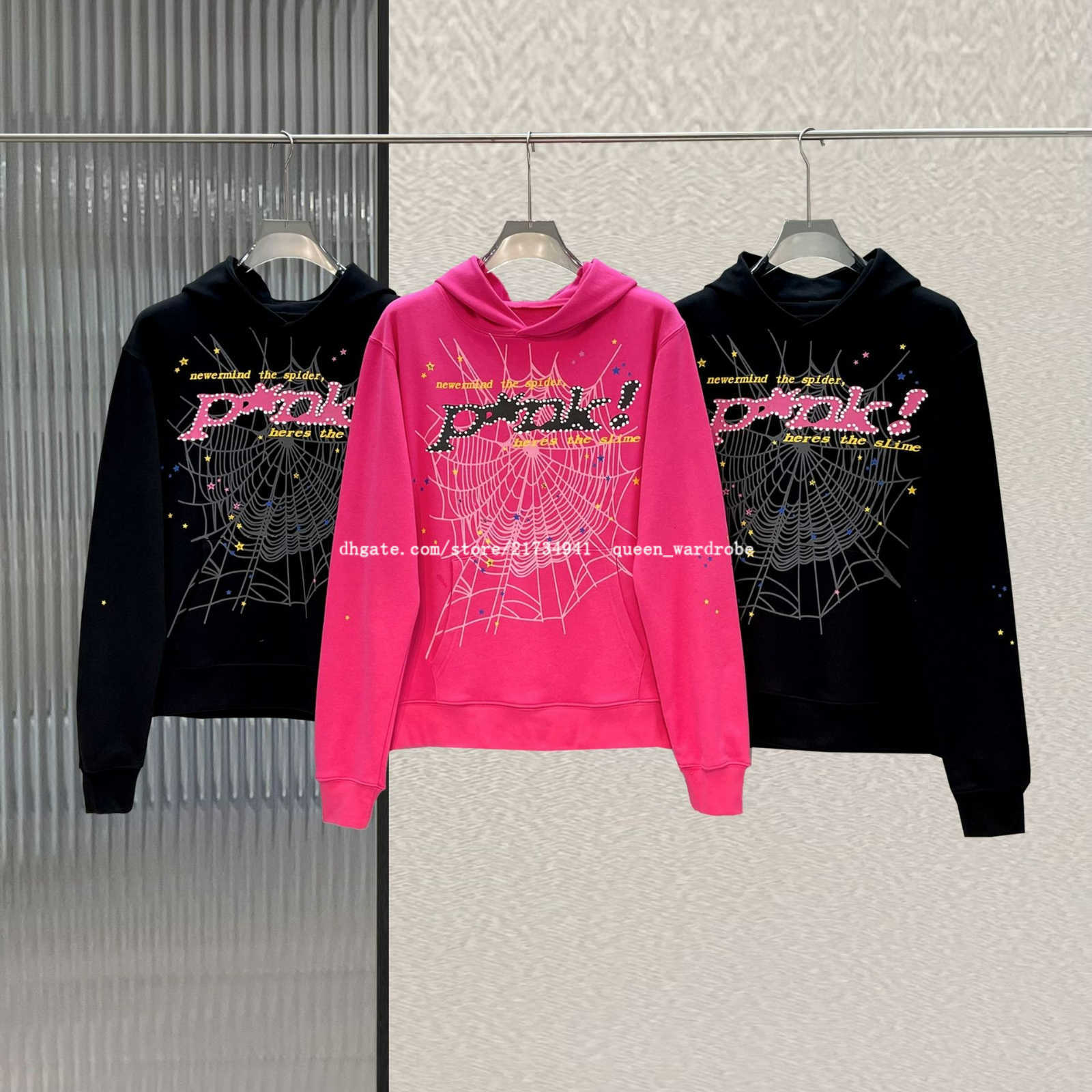 Pink Mens Sp5der 555 Spider Hoodie Designer Hoodies Men Hoodie Puff Print Hoody Young Thug Sweatshirts Pullover Nevermind The Spider Heres The Slime, Pink hoodie
Pink Mens Sp5der 555 Spider Hoodie Designer Hoodies Men Hoodie Puff Print Hoody Young Thug Sweatshirts Pullover Nevermind The Spider Heres The Slime, Pink hoodie
