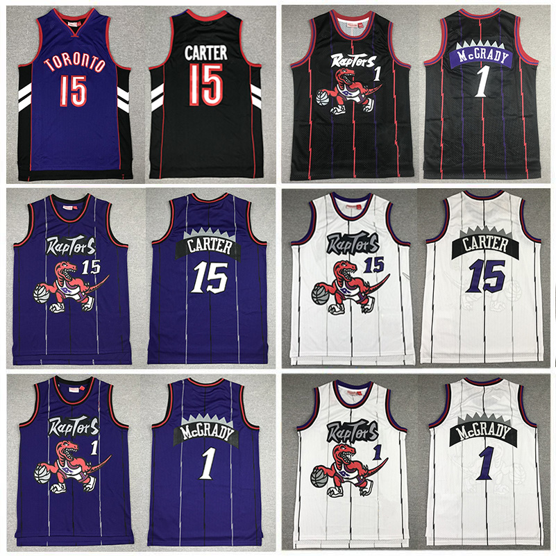 Stitched Vince Carter Retro Basketball Jerseys Tracy 1 McGrady 1998-99 Raptorses Mesh Hardwoods Classics T-Mac Shirt Mens purple vintage Jersey, Colour 7
Stitched Vince Carter Retro Basketball Jerseys Tracy 1 McGrady 1998-99 Raptorses Mesh Hardwoods Classics T-Mac Shirt Mens purple vintage Jersey, Colour 7