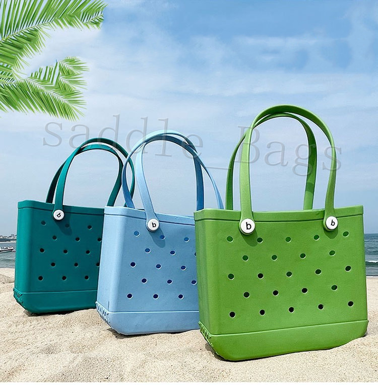 Designer Bag Rubber Beach Bag Luxury Handbag Large Capacity Shopping Handbag Injection Molded Beach Bag EVA Basket Hole Bag Leisure Vacation Travel Storage Bag, Rose
Designer Bag Rubber Beach Bag Luxury Handbag Large Capacity Shopping Handbag Injection Molded Beach Bag EVA Basket Hole Bag Leisure Vacation Travel Storage Bag, Rose