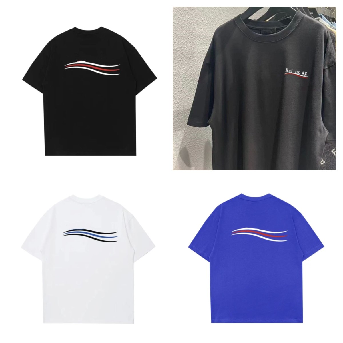 Designer Mens T-shirts Summer short Sleeve shirts waves Tee Men Women Lovers luxury T-shirts Fashion senior Pure cotton, 18
Designer Mens T-shirts Summer short Sleeve shirts waves Tee Men Women Lovers luxury T-shirts Fashion senior Pure cotton, 18