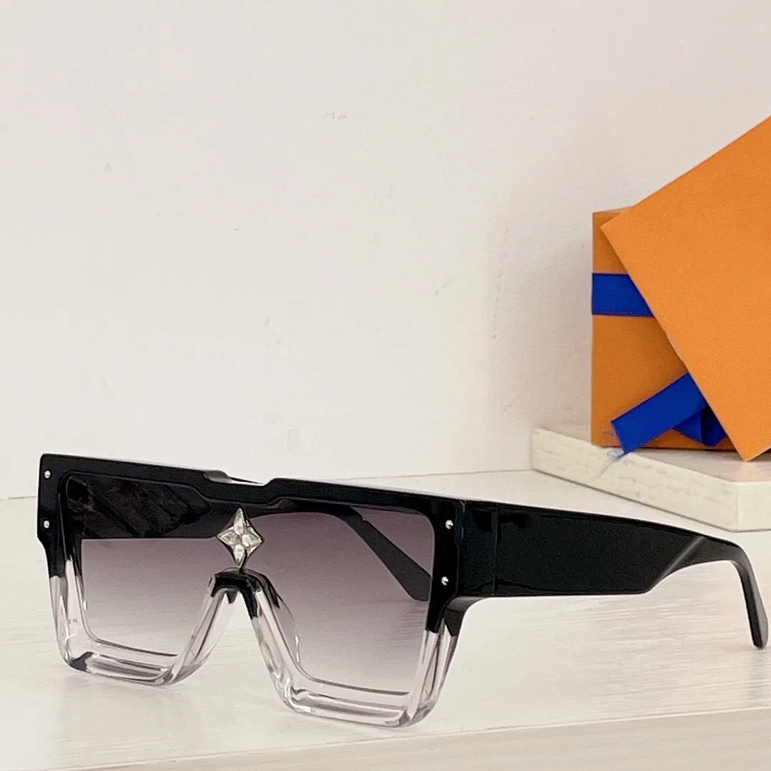 Image of high quality luxury men Cyclone sunglasses Z1547 vintage square frame Rhomboid diamond glasses Avant-garde unique style eyewear Anti-Ultravi