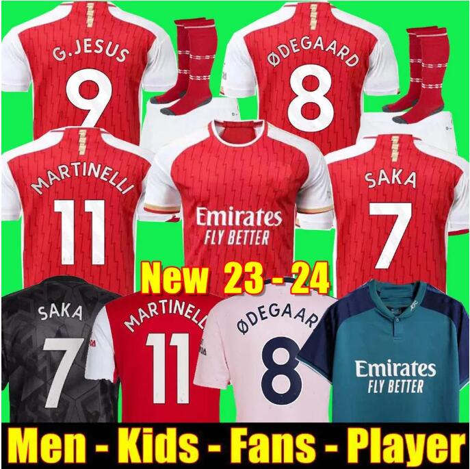 22 23 24 SMITH ROWE PEPE G.JESUS SAKA soccer jersey Fans Player version ODEGAARD NKETIAH MARTINELLI TIERNEY 2023 2024 football kits shirt Men Kids sets uniforms, 23/24 home + patch
22 23 24 SMITH ROWE PEPE G.JESUS SAKA soccer jersey Fans Player version ODEGAARD NKETIAH MARTINELLI TIERNEY 2023 2024 football kits shirt Men Kids sets uniforms, 23/24 home + patch
