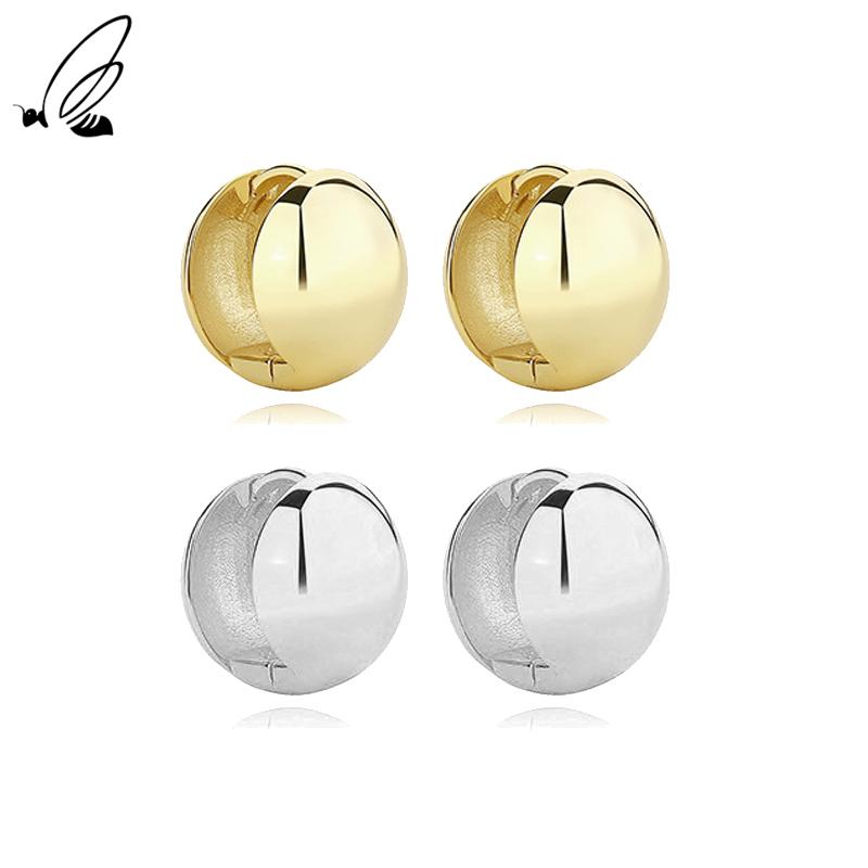 Huggie S'STEEL 925 Sterling Silver Hoops Earrings Women's Fashion Simple Smooth Spherical Gift For Women Minimalist Boho Fine Jewelry
Huggie S'STEEL 925 Sterling Silver Hoops Earrings Women's Fashion Simple Smooth Spherical Gift For Women Minimalist Boho Fine Jewelry