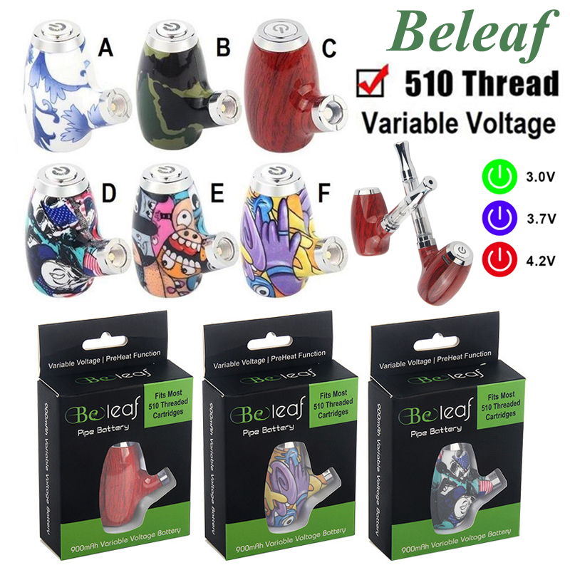 Authentic Beleaf Pipe battery kit Smart Vape Pen Cartridge Adjustable 900mAh Preheating VV Vairable Voltage 510 Thread for oil cartridges
Authentic Beleaf Pipe battery kit Smart Vape Pen Cartridge Adjustable 900mAh Preheating VV Vairable Voltage 510 Thread for oil cartridges