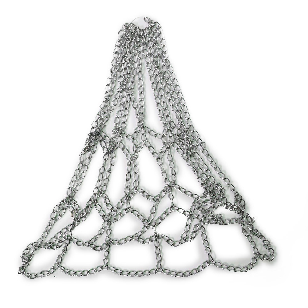 Metal Basketball Net Chain Netting Sports Rims Basket Frame Double Color Replacement Rim Hoop For Indoor Outdoor 230520