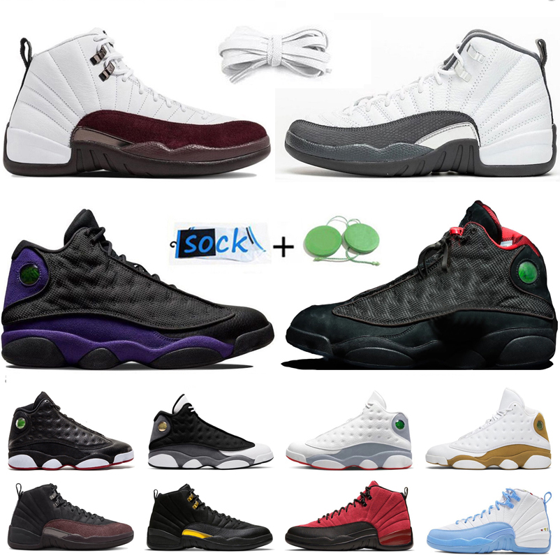 Jumpman 12 13 Mens Baksetball Shoes 12s Dark Grey A Ma Maniere x White 13s Retro B.I.G Biggie Black Flint Playoffs Court Purple Wheat Men Trainers Sports Sneakers 40-47, Color#30
Jumpman 12 13 Mens Baksetball Shoes 12s Dark Grey A Ma Maniere x White 13s Retro B.I.G Biggie Black Flint Playoffs Court Purple Wheat Men Trainers Sports Sneakers 40-47, Color#30