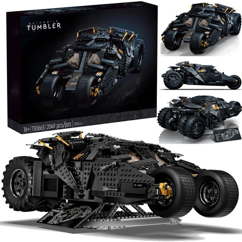 Blocks 2049 Pellets Bricks The Batmobile Tumbler BatPod Motorcycle Set Model Building Boys Birthday Gifts Kids Toys For Children 230519
Blocks 2049 Pellets Bricks The Batmobile Tumbler BatPod Motorcycle Set Model Building Boys Birthday Gifts Kids Toys For Children 230519