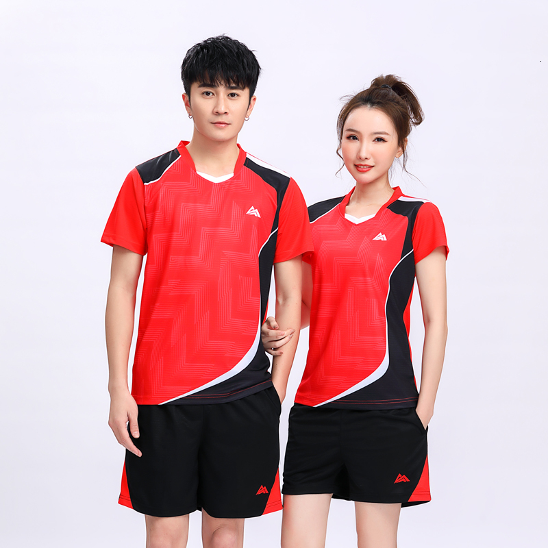 Outdoor T-Shirts Professional Volleyball Team Suits Men Women Quick Dry Shorts Jersey Volleyball Set Training Sportswear Badminton/Tennis shirt 230520