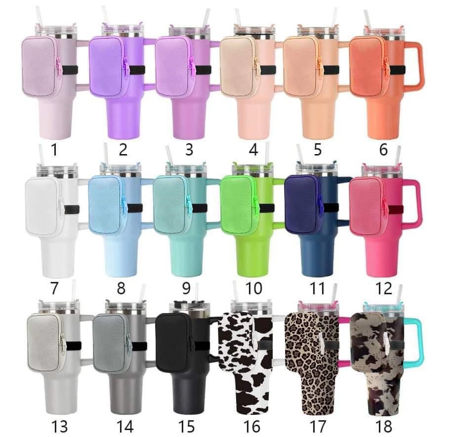 Neoprene Water Bottle Pouch Storage Sleeve for 40oz Tumbler Drinkware Water Bottle Holder Tumbler Carrier Bag for Running Walking
Neoprene Water Bottle Pouch Storage Sleeve for 40oz Tumbler Drinkware Water Bottle Holder Tumbler Carrier Bag for Running Walking
