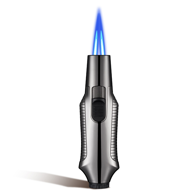 Outdoor Windproof Torch Lighters Jet Cigar Cigarette Lighter Refill Welding Gun Double Flame Butane Gas Lighters Camping Tools
Outdoor Windproof Torch Lighters Jet Cigar Cigarette Lighter Refill Welding Gun Double Flame Butane Gas Lighters Camping Tools