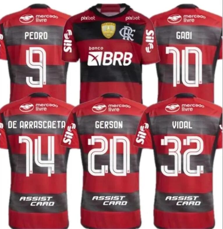 ANDREAS Gerson Flamengo soccer jerseys 2023 2024 Final David Luiz E.RIBEIRO GABI 23 24 football shirts vidal PEDRO men kids women Outubro fans player version, Adult
ANDREAS Gerson Flamengo soccer jerseys 2023 2024 Final David Luiz E.RIBEIRO GABI 23 24 football shirts vidal PEDRO men kids women Outubro fans player version, Adult