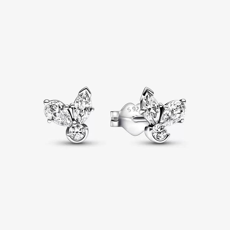 Sparkling Herbarium Cluster Stud Earrings for Pandora 925 Sterling Silver Party Earring Set designer Jewelry For Women Crystal diamond earring with Original Box
Sparkling Herbarium Cluster Stud Earrings for Pandora 925 Sterling Silver Party Earring Set designer Jewelry For Women Crystal diamond earring with Original Box