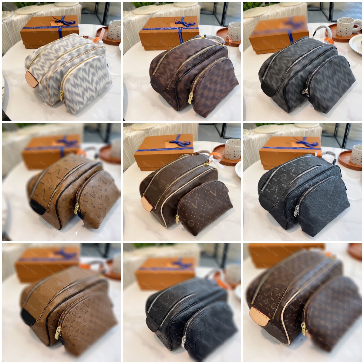 2 Pieces cosmetic bag Designer Makeup Bags Toiletry Pouch Embossed Leather Clutch Purses Designers Woman Handbag Luxury Mens V Wash Bag, V1
2 Pieces cosmetic bag Designer Makeup Bags Toiletry Pouch Embossed Leather Clutch Purses Designers Woman Handbag Luxury Mens V Wash Bag, V1