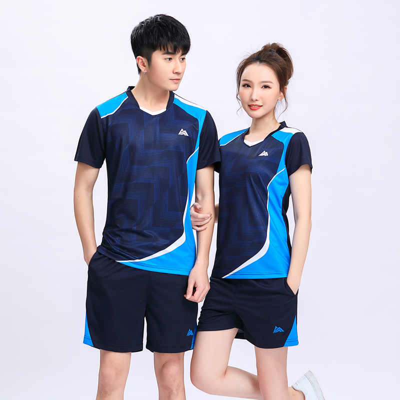 Outdoor T-Shirts Professional Volleyball Team Suits Men Women Quick Dry Shorts Jersey Volleyball Set Training Sportswear Badminton/Tennis shirt 230520