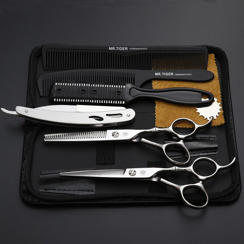Hair Scissors Top 440C Hair Scissors Professional Hairdressing Scissors Professional Barber Scissors Hair Cutting Scissors Hair Salon Shears 230519