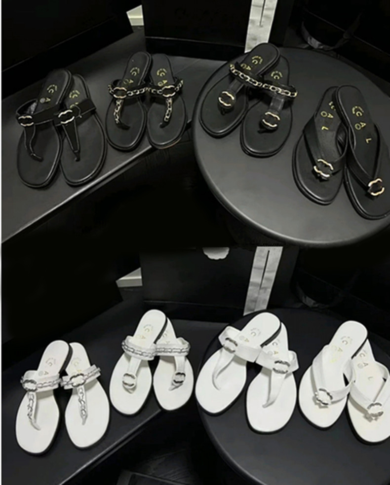 Paris Brand Sandals Women's Shoes Slippers Summer Leather Casual Slippers Outdoor Women's 2C Herringbone Slippers Designer Sandals Channel Luxury Designer Shoes, Logo c h a n e l high quality
Paris Brand Sandals Women's Shoes Slippers Summer Leather Casual Slippers Outdoor Women's 2C Herringbone Slippers Designer Sandals Channel Luxury Designer Shoes, Logo c h a n e l high quality