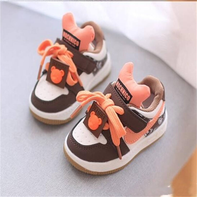 Baby First Walkers Autumn Toddler infant Boy Girl Casual Running Shoes Soft Bottom Comfortable Stitching Color Kids Sneakers