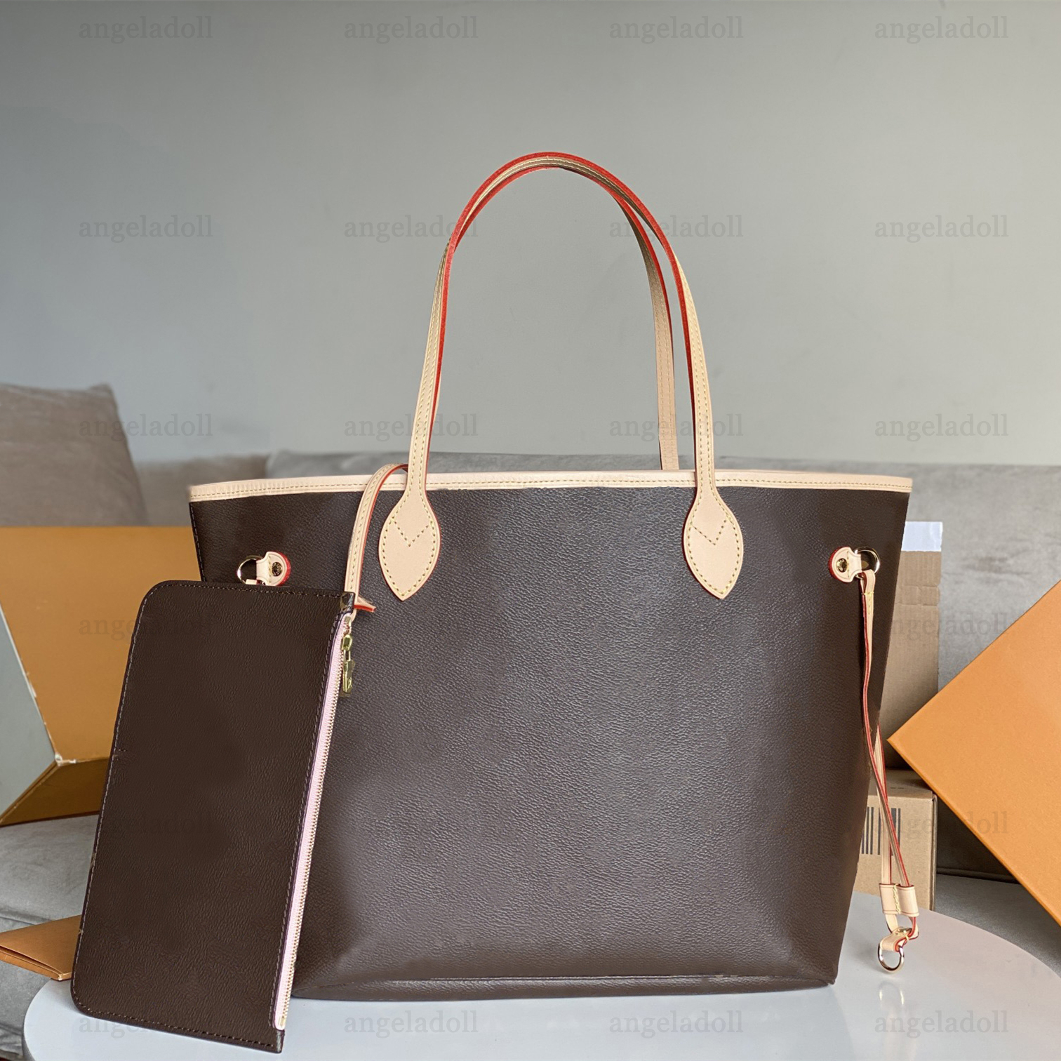 10A Mirror Quality Designers Casual Tote Bags MM Shopping Bags Womens Brown Flower letters Print Canvas Handle Handbag Luxury GM Purse With Small Clutch Pouch, Red interior
10A Mirror Quality Designers Casual Tote Bags MM Shopping Bags Womens Brown Flower letters Print Canvas Handle Handbag Luxury GM Purse With Small Clutch Pouch, Red interior