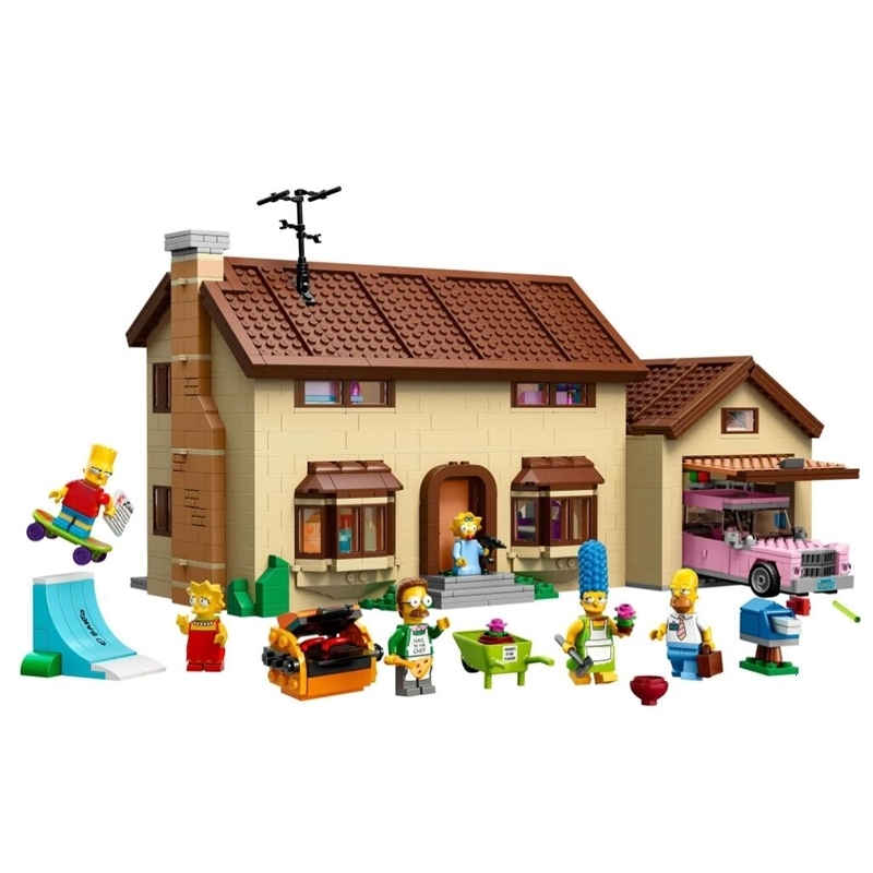 Blocks Movie Series The Simpson KwikEMart House Model Streetview Building 71006 Bricks Toys Kid Christmas birthday Gifts 230519 
Blocks Movie Series The Simpson KwikEMart House Model Streetview Building 71006 Bricks Toys Kid Christmas birthday Gifts 230519