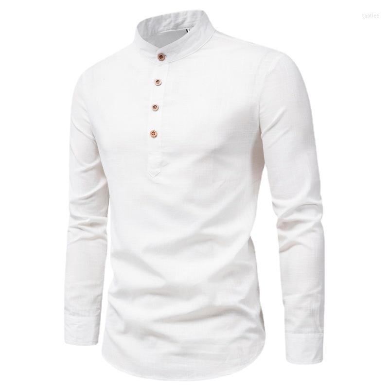 Men's Dress Shirts Spring Autumn Long Sleeve Men T Oversized Stand Collar Business Shirt Blouses Solid Color Casual Work Tops Camisas, White
Men's Dress Shirts Spring Autumn Long Sleeve Men T Oversized Stand Collar Business Shirt Blouses Solid Color Casual Work Tops Camisas, White