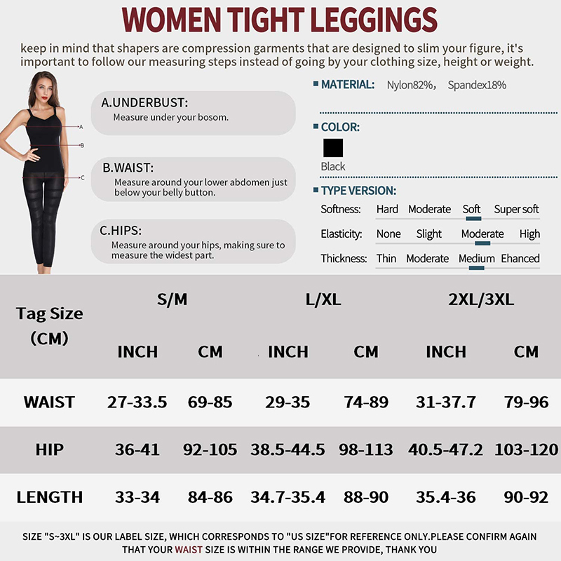 Waist Tummy Shaper Leg Slimming Body Shaper Anti Cellulite Compression Leggings High Waist Tummy Control Panties Thigh Sculpting Slimmer Shapewear 230