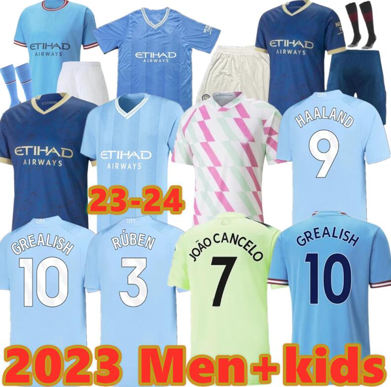 HAALAND 2023 2024 Manchester soccer Jerseys DE BRUYNE PHILLIPS MANS CITIES GREALISH FERRAN MAHREZ FODEN BERNARDO Football Shirt Men Kids Kit Sets Uniforms, Adult
HAALAND 2023 2024 Manchester soccer Jerseys DE BRUYNE PHILLIPS MANS CITIES GREALISH FERRAN MAHREZ FODEN BERNARDO Football Shirt Men Kids Kit Sets Uniforms, Adult