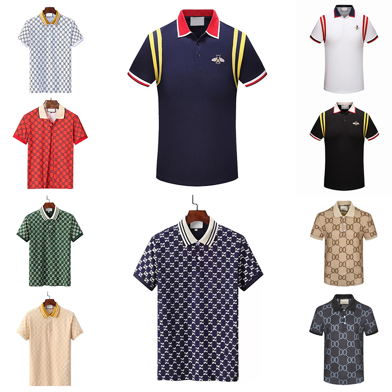 Mens Fashion Polos Shirts For Man High Street Italy Embroidery Garter Snakes Little Bees Printing Brands Clothes Cottom Clothing Tees, 33
Mens Fashion Polos Shirts For Man High Street Italy Embroidery Garter Snakes Little Bees Printing Brands Clothes Cottom Clothing Tees, 33