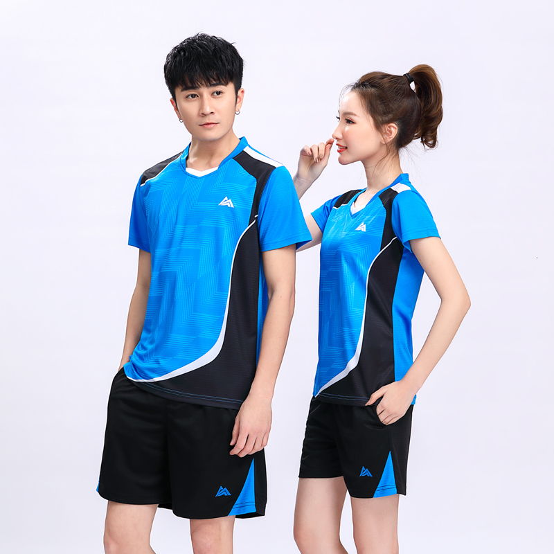 Outdoor T-Shirts Professional Volleyball Team Suits Men Women Quick Dry Shorts Jersey Volleyball Set Training Sportswear Badminton/Tennis shirt 230520