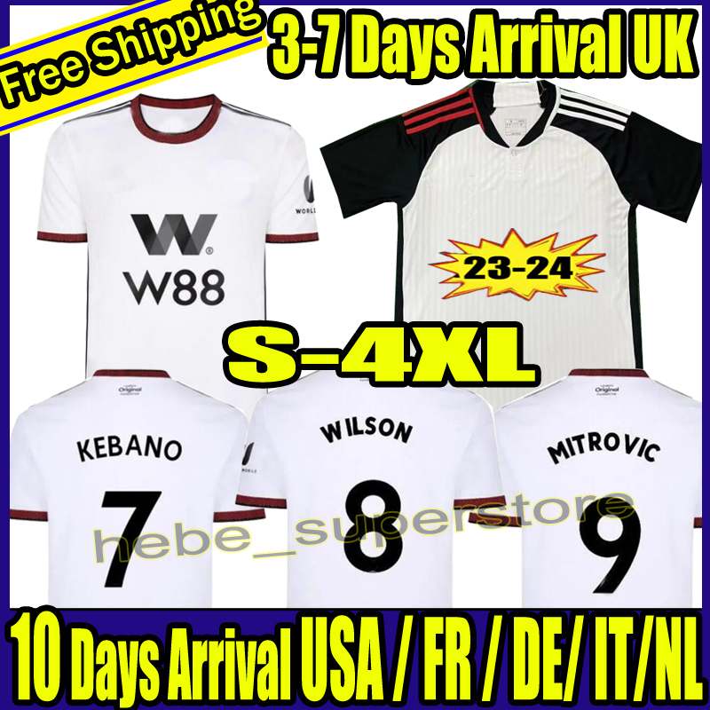 4XL 22 23 24 Fulhams KEBANO Mitrovic soccer jerseys 2023 2024 Home away CAIRNEY WILSON MUNIZ J. Palhinha ROBINSON men kids kit football shirt shirts Uniform tops, 22/23 home
4XL 22 23 24 Fulhams KEBANO Mitrovic soccer jerseys 2023 2024 Home away CAIRNEY WILSON MUNIZ J. Palhinha ROBINSON men kids kit football shirt shirts Uniform tops, 22/23 home