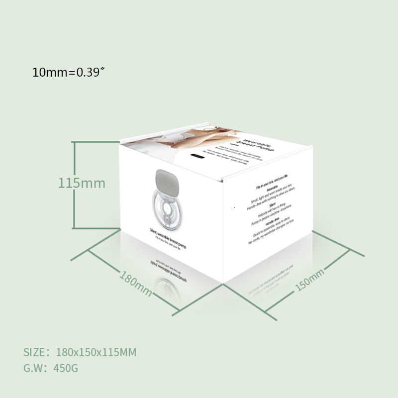 Breastpumps Electric Double Silent Wearable Automatic Milker HandsFree Portable Milk ctor USB Chargable 230519