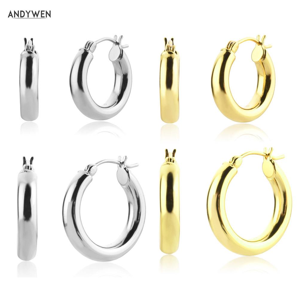 Huggie ANDYWEN 925 Sterling Silver Gold Hollow Luxury Piercing Hoops Rock Punk Party Loops Earring Women Fine Jewelry 2021 Clips Jewels
Huggie ANDYWEN 925 Sterling Silver Gold Hollow Luxury Piercing Hoops Rock Punk Party Loops Earring Women Fine Jewelry 2021 Clips Jewels