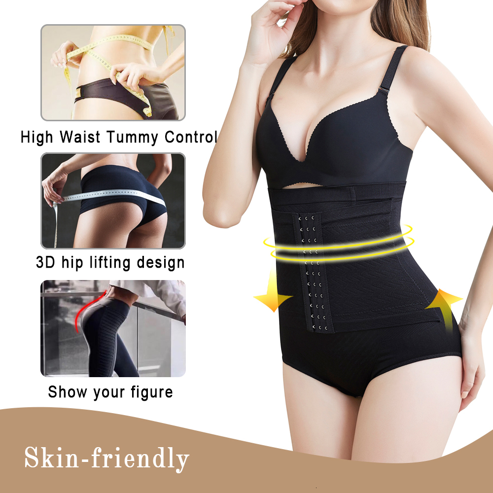 Women's Shapers SEXYWG Waist Shorts Women's High Waist Underpants Seamless Waist Trainer Body Shape Abdominal Control Underpants 230520