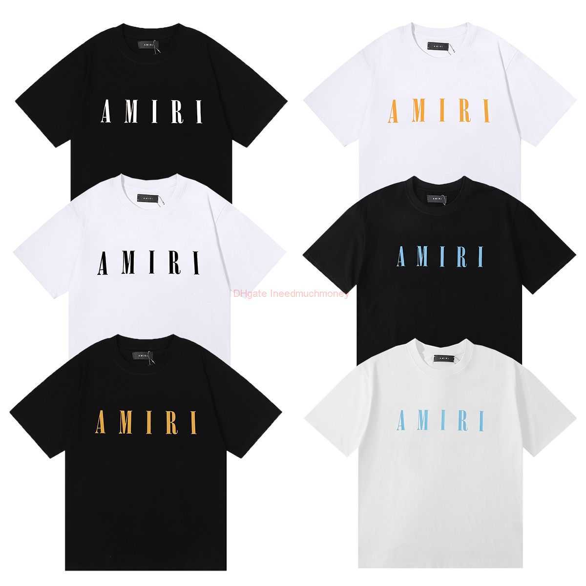 Designer Fashion Clothing Amires Tees Am Tshirt Small Beauty Trend Amies Simple Printing High Weight Pure Cotton Double Yarn Half Sleeve Short Sleeve Tshirt for Men W, Black print white
Designer Fashion Clothing Amires Tees Am Tshirt Small Beauty Trend Amies Simple Printing High Weight Pure Cotton Double Yarn Half Sleeve Short Sleeve Tshirt for Men W, Black print white