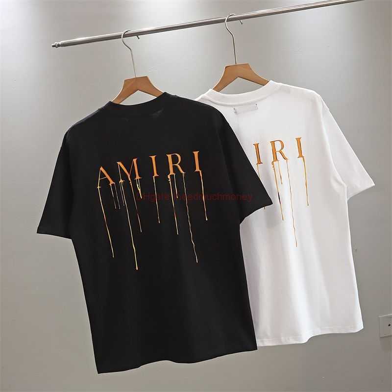 Designer Fashion Clothing Amires Tees Am Tshirt 2022Amies Springsummer New Paint Tassel Speckle Print Short Sleeve Street Loose Cotton Tshirt for Men Women Luxury C, White
Designer Fashion Clothing Amires Tees Am Tshirt 2022Amies Springsummer New Paint Tassel Speckle Print Short Sleeve Street Loose Cotton Tshirt for Men Women Luxury C, White