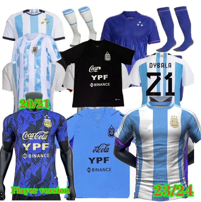 2023 24 Argentina Soccer Jersey #10 22 23 Home LO CELSO DE PAUL AGUERO DI MARIA Shirt Away L.MARTINEZ TAGLIAFICO KUN AGUERO goalkeeper Football Uniform, 10
2023 24 Argentina Soccer Jersey #10 22 23 Home LO CELSO DE PAUL AGUERO DI MARIA Shirt Away L.MARTINEZ TAGLIAFICO KUN AGUERO goalkeeper Football Uniform, 10