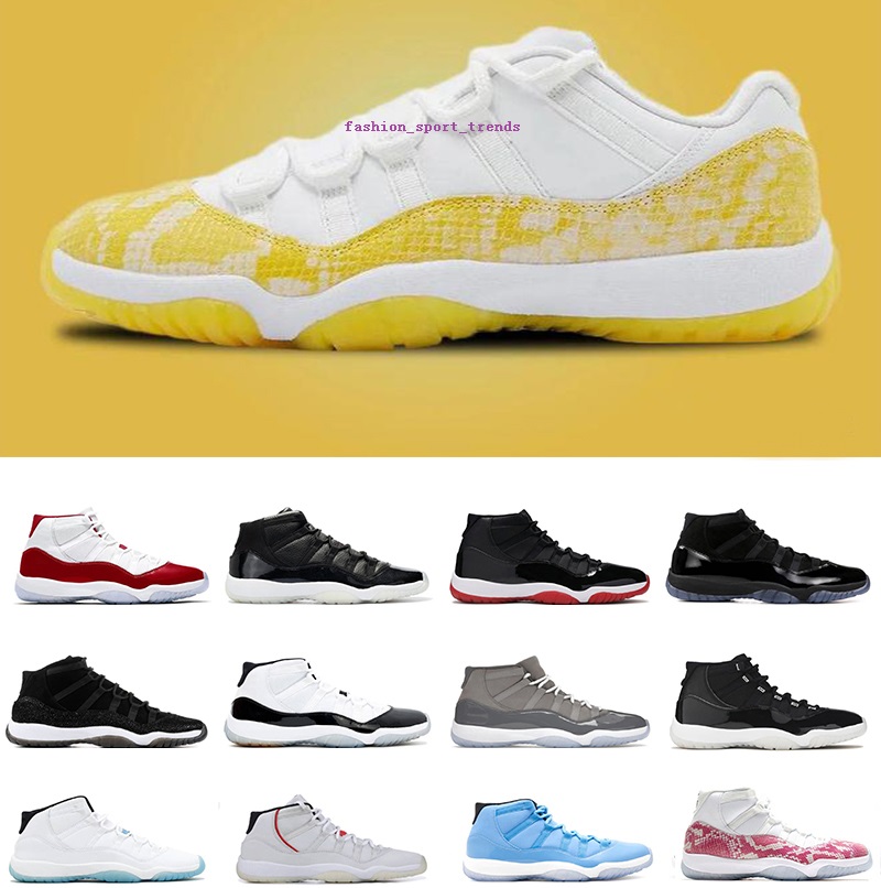 Jumpman 11 11s Men Women Basketball Shoes Cherry Pure Violet Cool Grey Bred Snakeskin Anniversary Concord Pantone Gamma Sports Legend Blue Trainers Sneakers