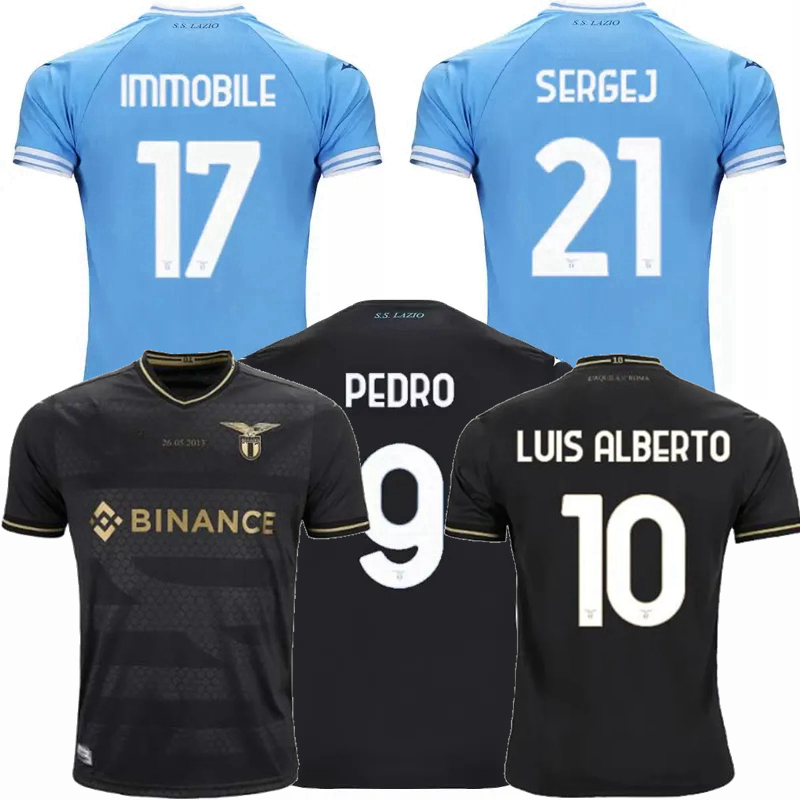 22 23 24 SS Lazio Soccer Jerseys IMMOBILE 2023 2024 PEDRO F.ANDERSON SERGEJ RADU ZACCAGNI LUIS ALBERTO CANCELLIERI Football Shirt Jersey, 10th+patch
22 23 24 SS Lazio Soccer Jerseys IMMOBILE 2023 2024 PEDRO F.ANDERSON SERGEJ RADU ZACCAGNI LUIS ALBERTO CANCELLIERI Football Shirt Jersey, 10th+patch