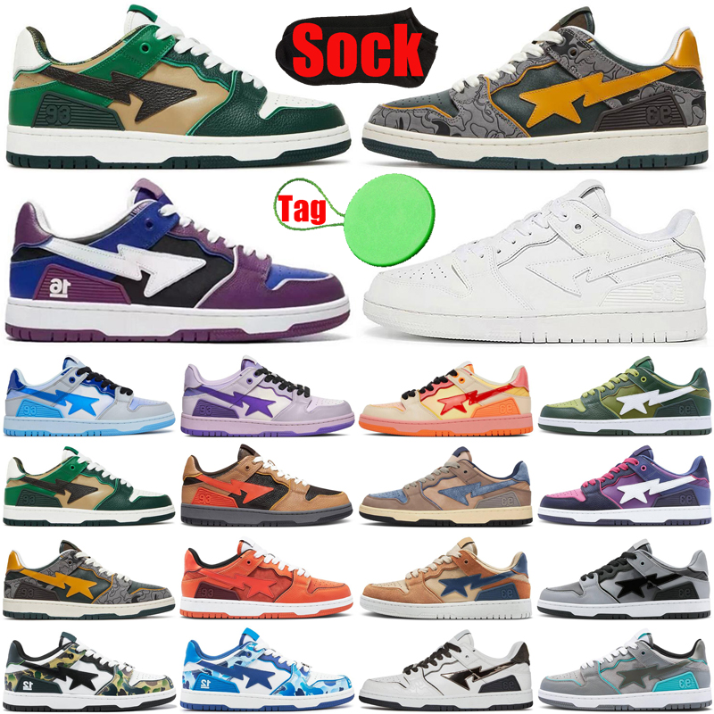 sk8 sta bapestas designer bapesta shoes for men women platform bapestar baped sneakers Black Camo Orange Purple mens womens casual trainers luxury Plate-forme top, 11
sk8 sta bapestas designer bapesta shoes for men women platform bapestar baped sneakers Black Camo Orange Purple mens womens casual trainers luxury Plate-forme top, 11