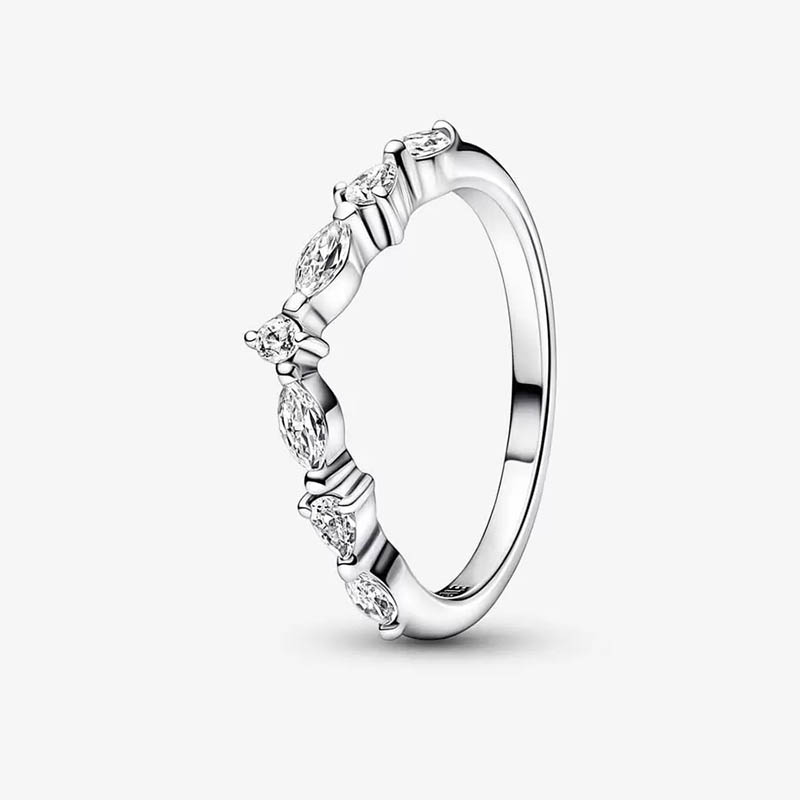 Timeless Wish Sparkling Alternating Rings for Pandora Real Sterling Silver Stacking Ring designer Jewelry For Women Sisters Gift CZ Diamond ring with Original Box
Timeless Wish Sparkling Alternating Rings for Pandora Real Sterling Silver Stacking Ring designer Jewelry For Women Sisters Gift CZ Diamond ring with Original Box
