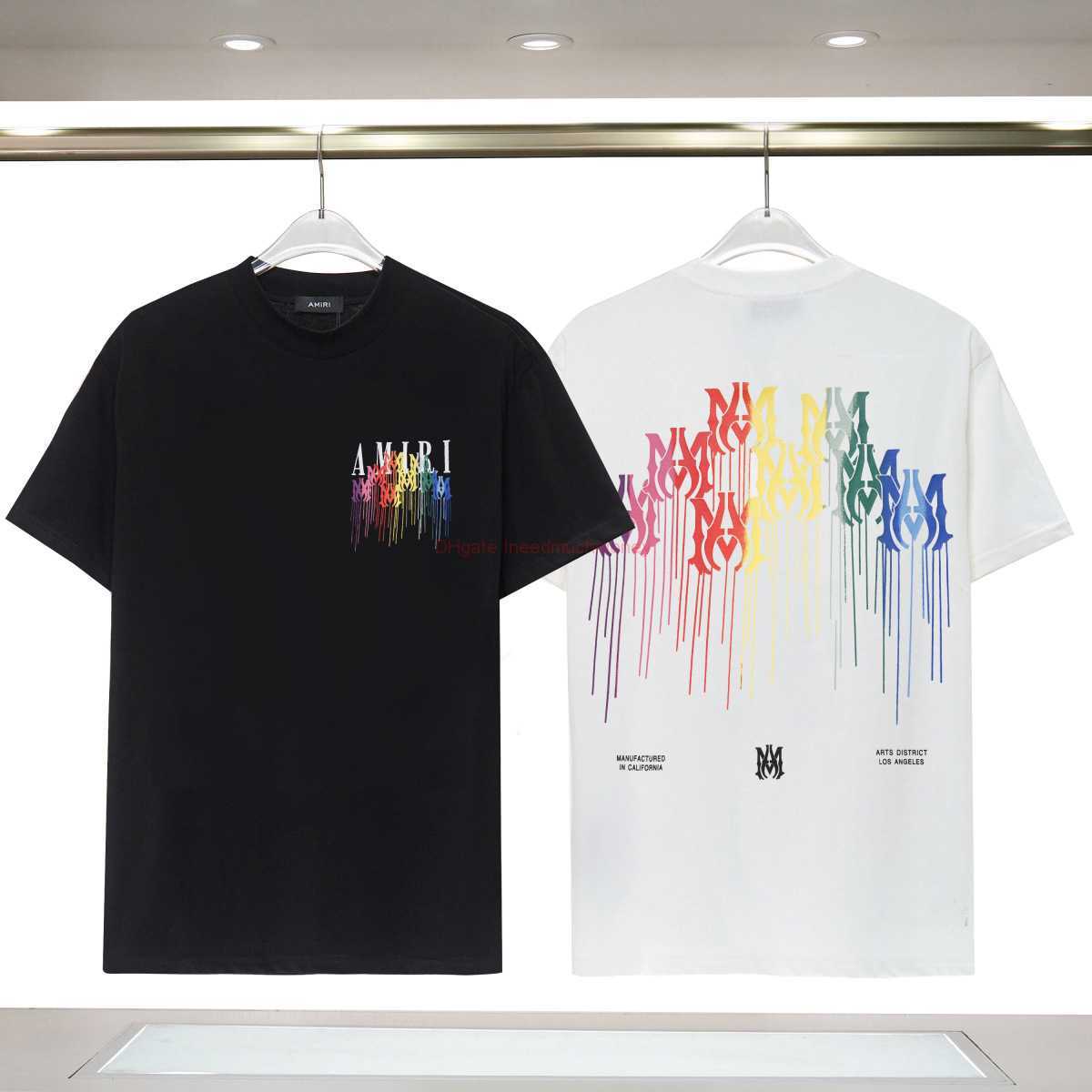 Designer Fashion Clothing Amires Tees Am Tshirt 2023 Springsummer New Amies Short Sleeve Tshirt Colorful Letter Casual Loose Ins Top Luxury Casual Tops Mens Cotton S, White
Designer Fashion Clothing Amires Tees Am Tshirt 2023 Springsummer New Amies Short Sleeve Tshirt Colorful Letter Casual Loose Ins Top Luxury Casual Tops Mens Cotton S, White