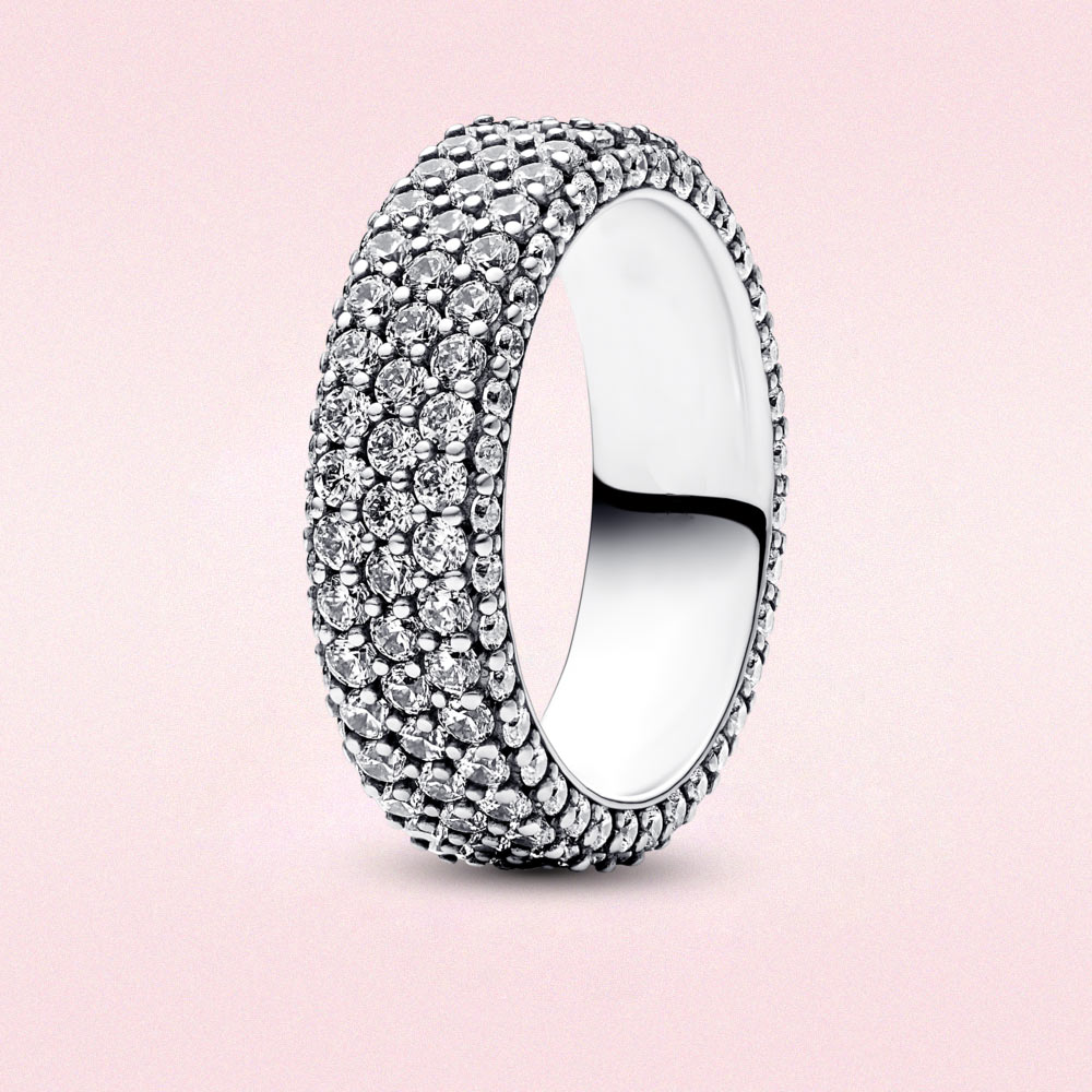 925 Sterling Silver Ring Shiny Ring Heart Sunny Fashion S925 Snake Ring Jewelry Anniversary Lovers Gift Delivery Free Delivery