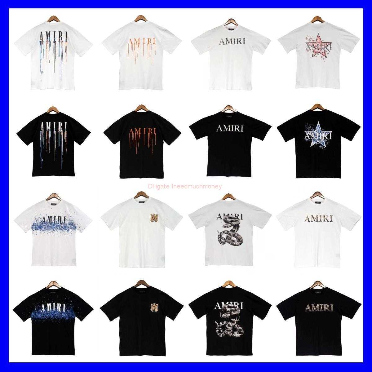 Designer Fashion Clothing Amires Tees Am Tshirt Amies Short Sleeve Leather Letter Embroidery Colorful Speckle Graffiti Slogans Print Fog High Street Fashion 2023, 2150 white
Designer Fashion Clothing Amires Tees Am Tshirt Amies Short Sleeve Leather Letter Embroidery Colorful Speckle Graffiti Slogans Print Fog High Street Fashion 2023, 2150 white
