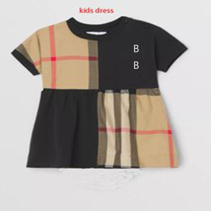 Designer Baby Girls Plaid Dress European and American Styles New Kids Girl Cute Doll Collar Short Sleeve Dresses Fashion O-neck A-line Dress for Clothes, Black
Designer Baby Girls Plaid Dress European and American Styles New Kids Girl Cute Doll Collar Short Sleeve Dresses Fashion O-neck A-line Dress for Clothes, Black
