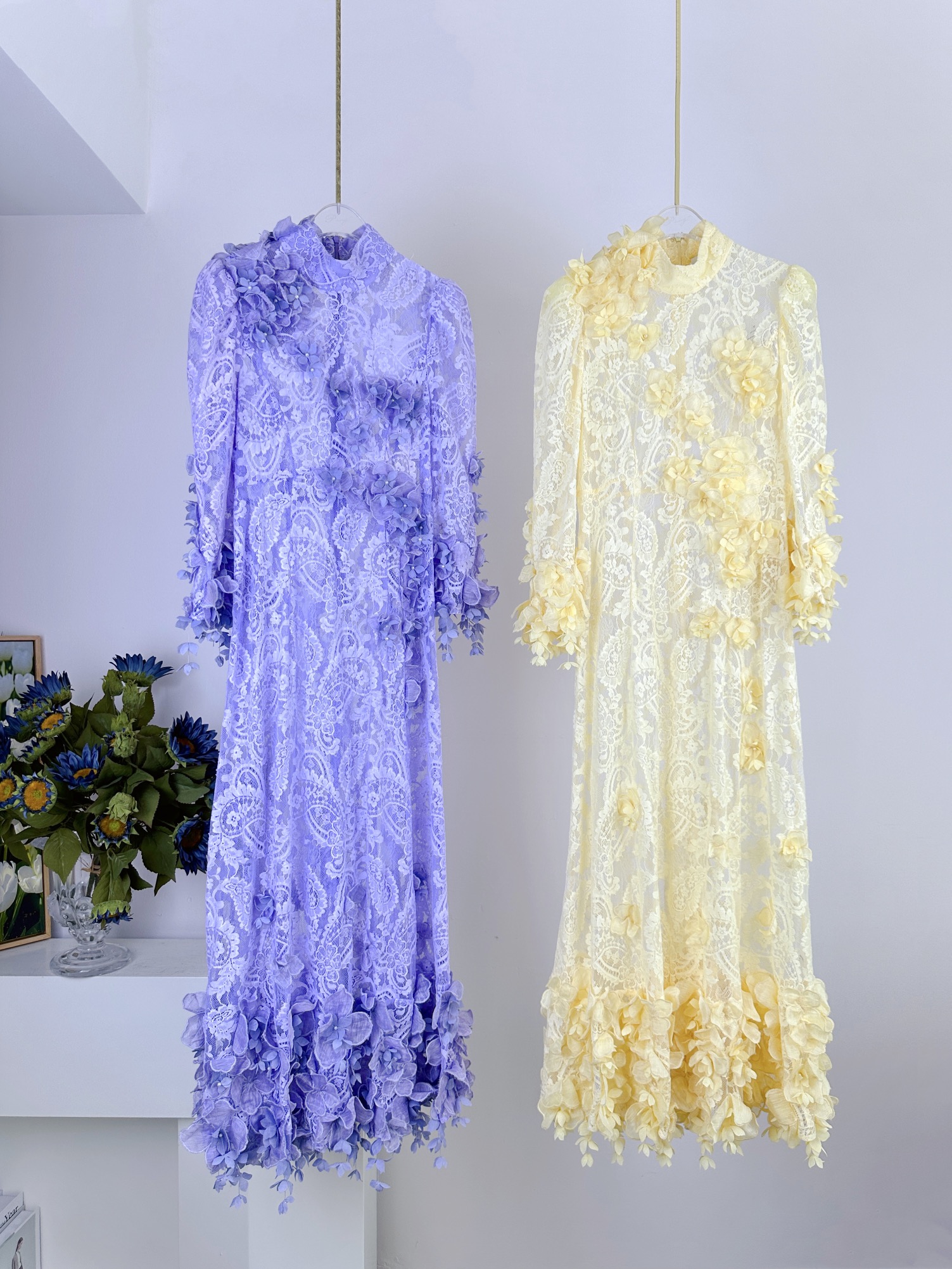 Casual Dresses 2023 Australian Designer Dress Spring/Summer New High Tide Lace Small Flower Long Dress, Yellow
Casual Dresses 2023 Australian Designer Dress Spring/Summer New High Tide Lace Small Flower Long Dress, Yellow