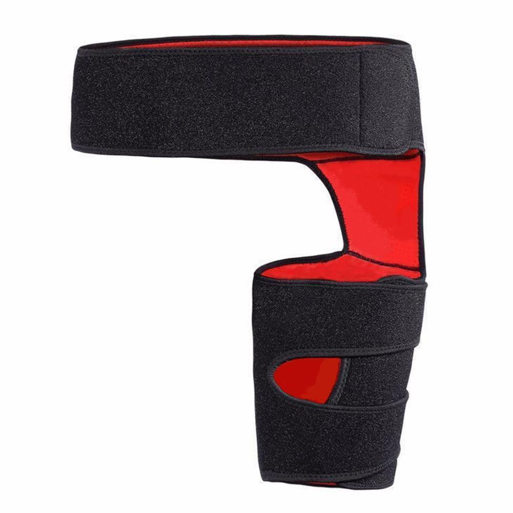 Hip Cares Supply Pain Relief Compression Groin Wrap Brace Strap Belt Adjustable Thigh Protector Sciatica Nerve 230520