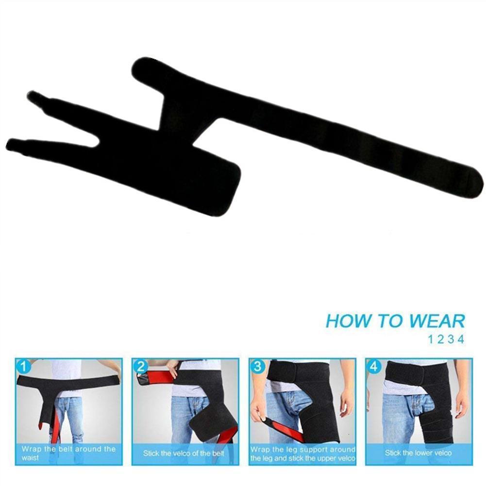 Hip Cares Supply Pain Relief Compression Groin Wrap Brace Strap Belt Adjustable Thigh Protector Sciatica Nerve 230520
