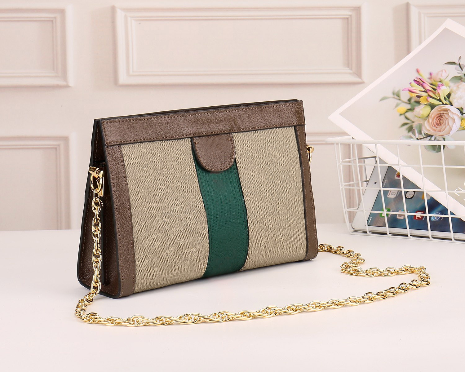 Designer shoulder bag luxury marmont handbags women Ophidia chains bags Top-quality vintage crossbody purses ladies fashion make evening makeup clutch, 503877#double g design
Designer shoulder bag luxury marmont handbags women Ophidia chains bags Top-quality vintage crossbody purses ladies fashion make evening makeup clutch, 503877#double g design