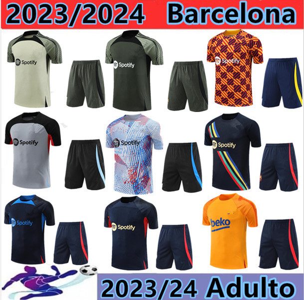 23/24 Barcelonas ANSU FATI Tracksuit Camisetas de football 2023-2024 LEWANDOWSKI GAVI Short Sleeve Tracksuit TRACKSUIT Men and Barca Suits Adult Training Suit, Multi
23/24 Barcelonas ANSU FATI Tracksuit Camisetas de football 2023-2024 LEWANDOWSKI GAVI Short Sleeve Tracksuit TRACKSUIT Men and Barca Suits Adult Training Suit, Multi