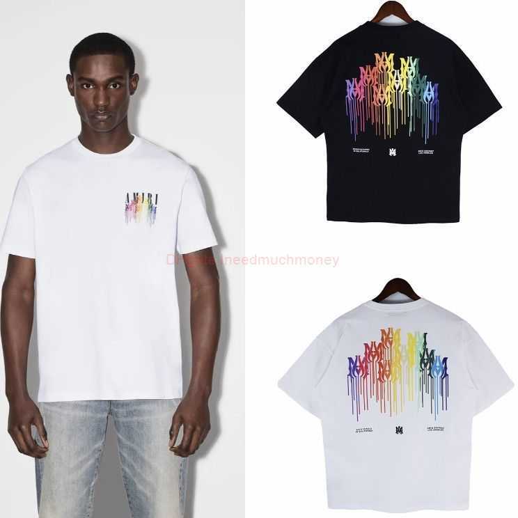 Designer Fashion Clothing Amires Tees Am Tshirt Correct Edition Amies Springsummer New Drip Print Round Neck Short Sleeve Loose Couple Tshirt Trend Luxury Casual To, White
Designer Fashion Clothing Amires Tees Am Tshirt Correct Edition Amies Springsummer New Drip Print Round Neck Short Sleeve Loose Couple Tshirt Trend Luxury Casual To, White